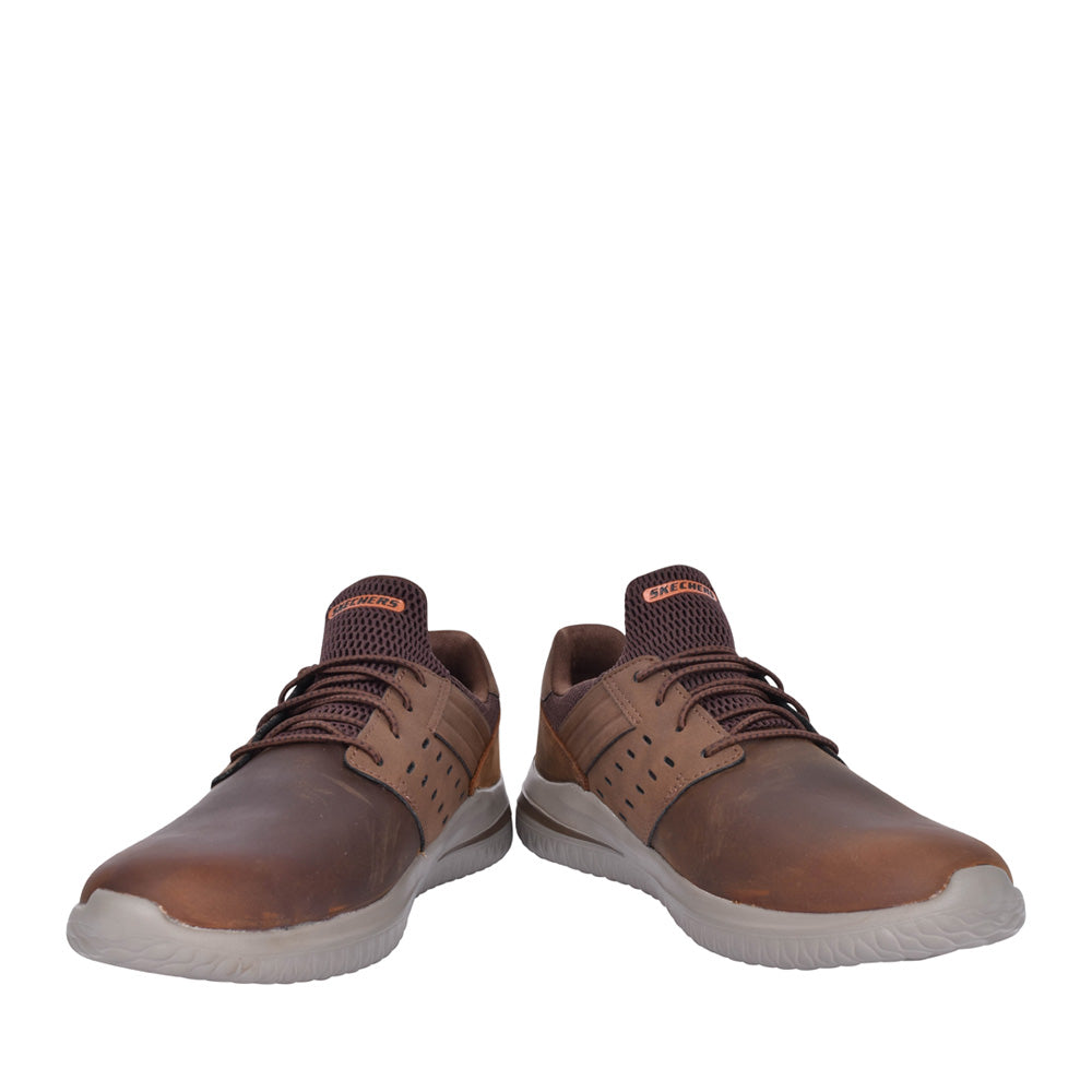 Mens 210308 Ezra Trainer In Brown