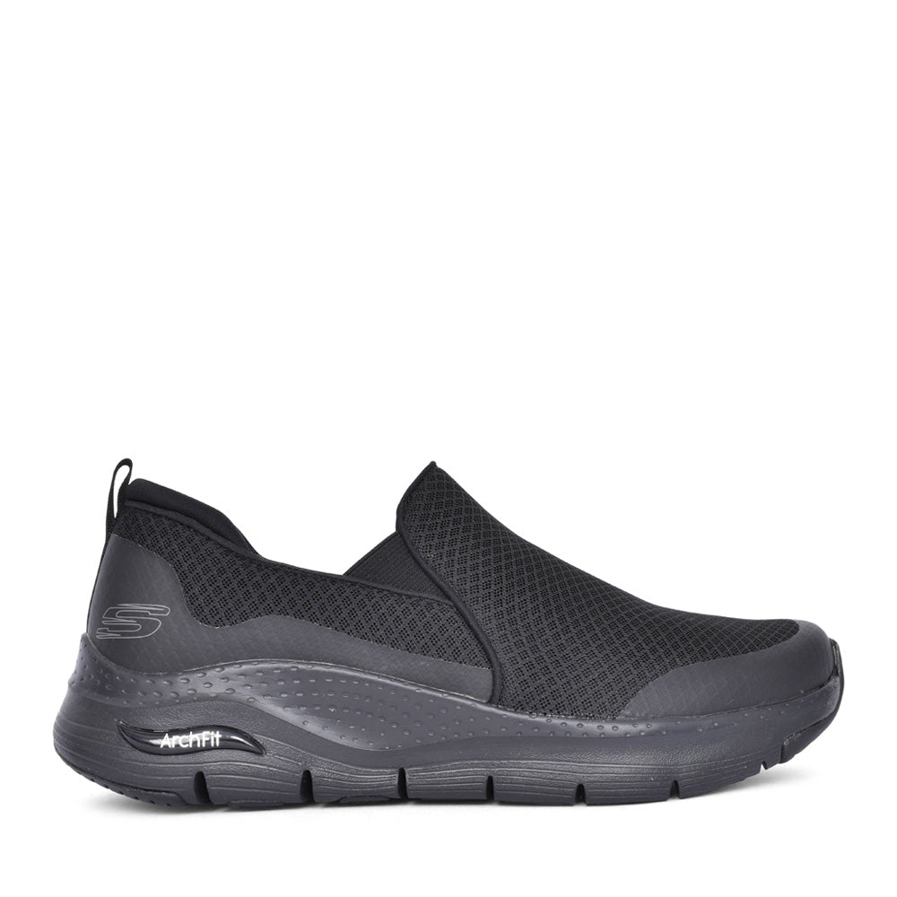 Mens 232043 Banlin Slip-on Trainer In Black