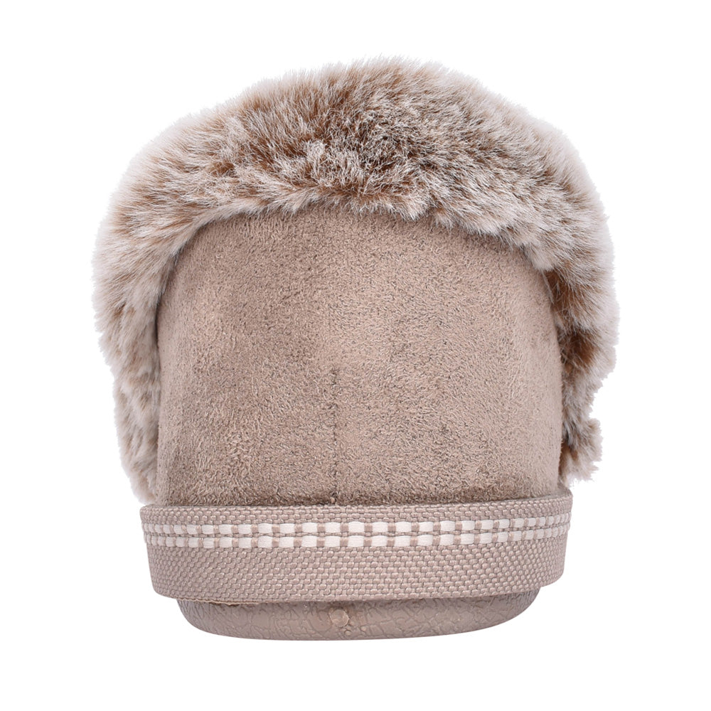 Ladies 167219 Fresh Toast Slipper In Taupe