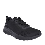 Ladies 117209 Face Off Laced Trainer In Black