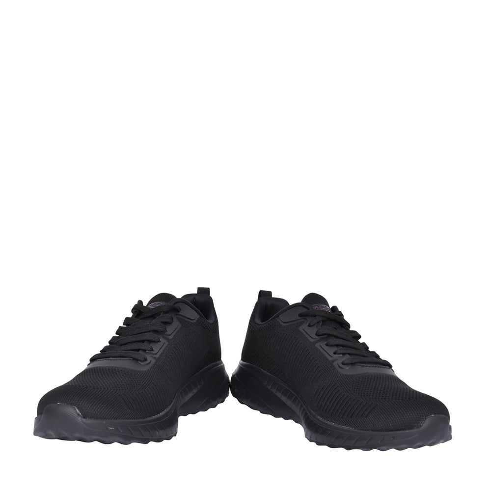 Ladies 117209 Face Off Laced Trainer In Black