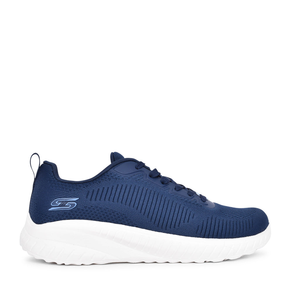 Ladies 117209 Face Off Laced Trainer In Navy