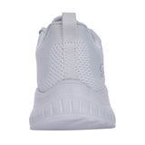Ladies 117209 Face Off Laced Trainer In Light Grey