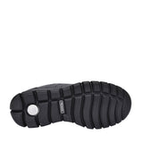 Boys 6395600 Leather Velcro Shoe In Blk Leather