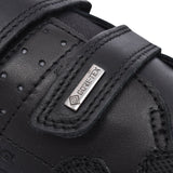Boys 6395600 Leather Velcro Shoe In Blk Leather