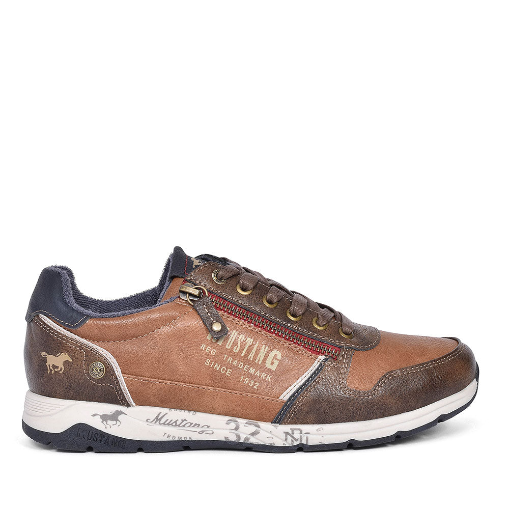 Mens 4106306 Trainer In Tan