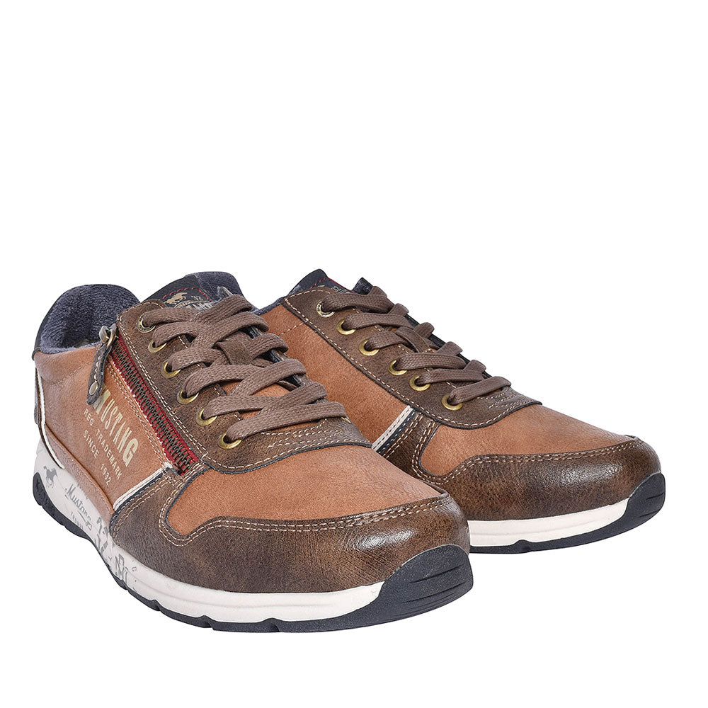 Mens 4106306 Trainer In Tan
