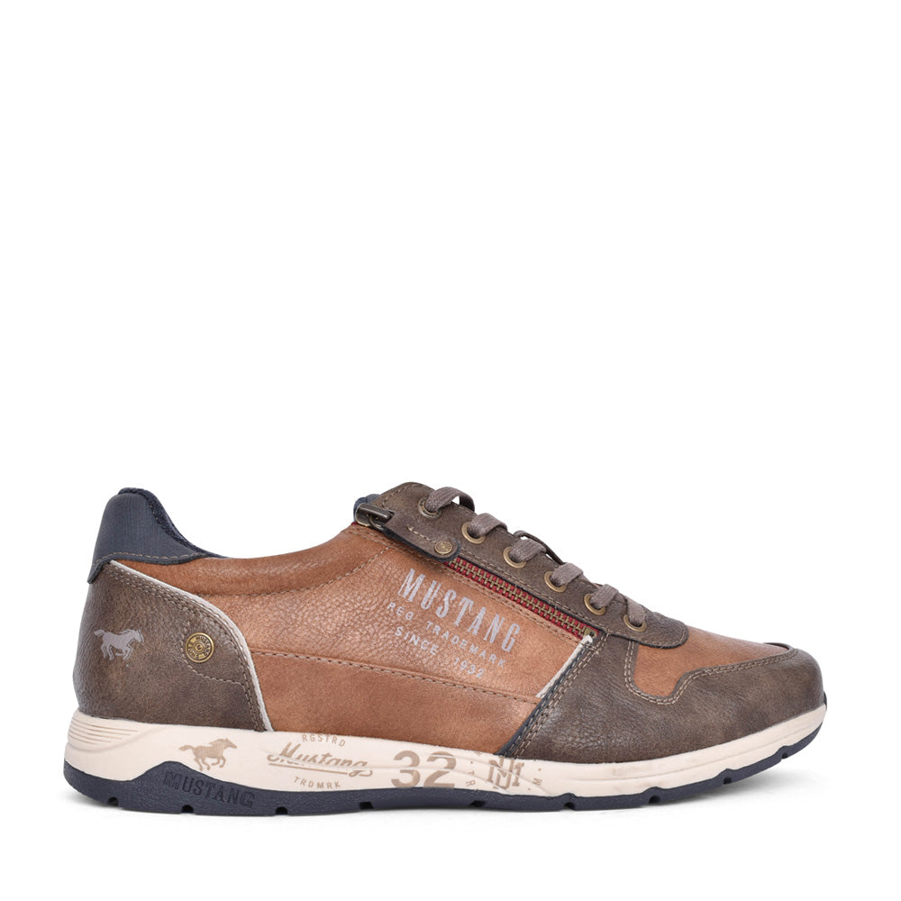Mens 4106306 Trainer In Tan