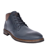 Mens Dark Jedi Laced Ankle Boot In Navy