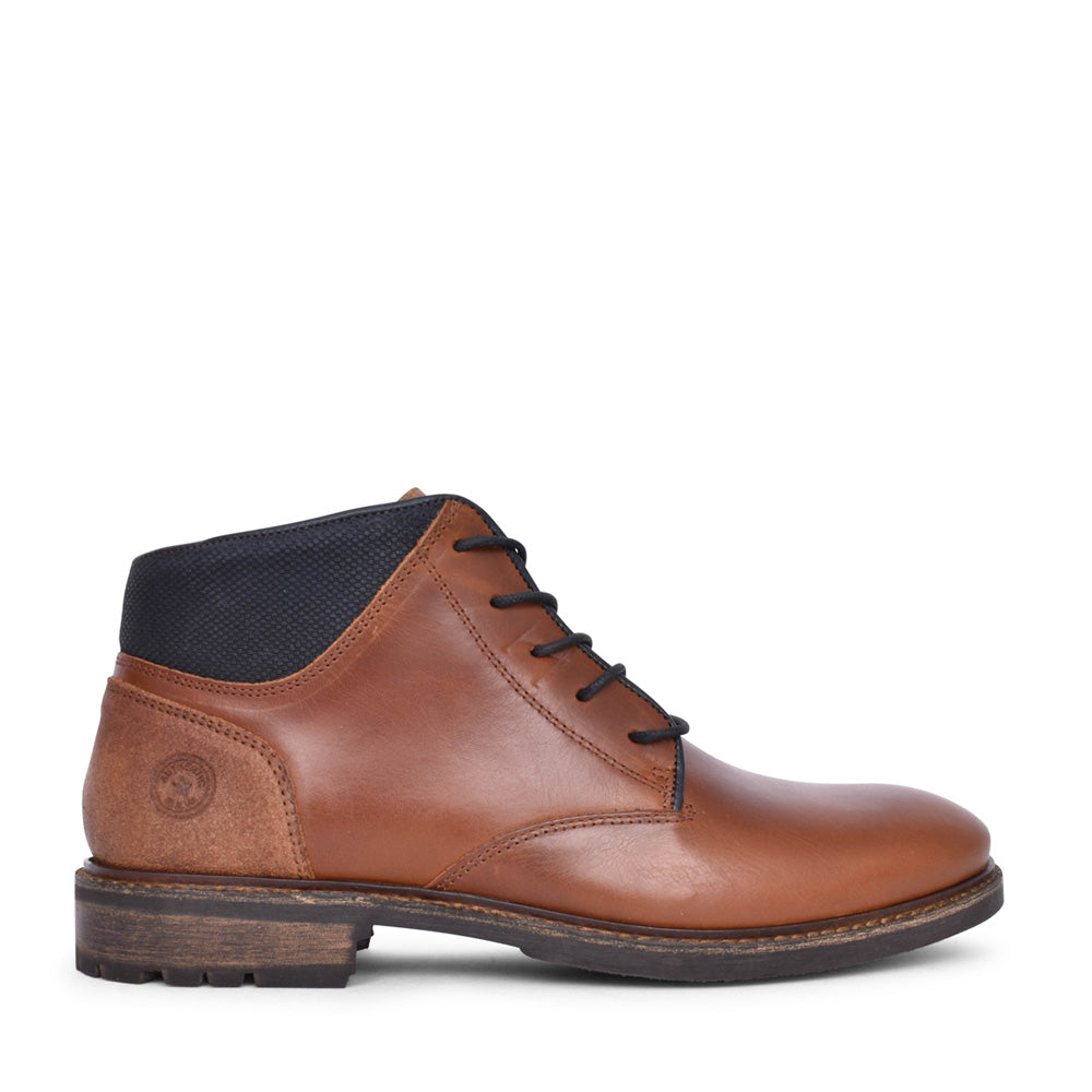 Mens Dark Jedi Laced Ankle Boot In Tan