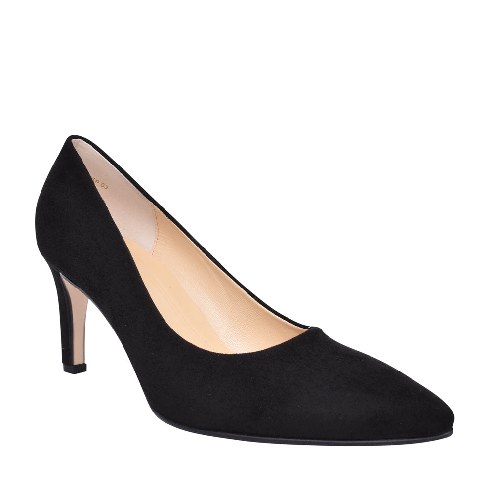 Ladies 91.380 Court Shoe In Black