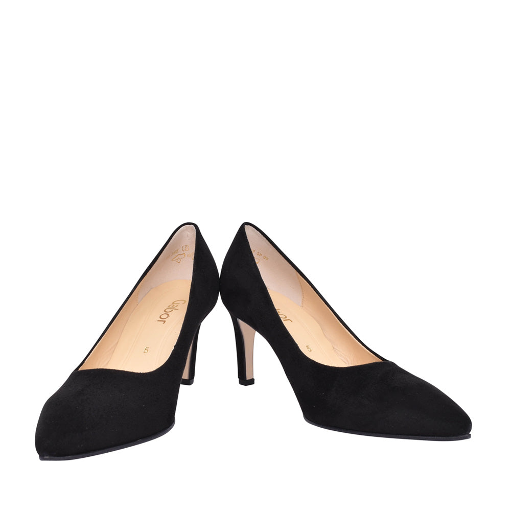 Ladies 91.380 Court Shoe In Black