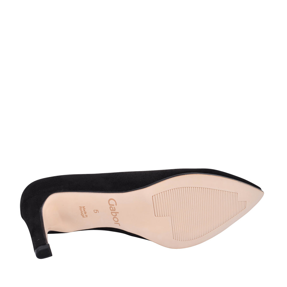 Ladies 91.380 Court Shoe In Black