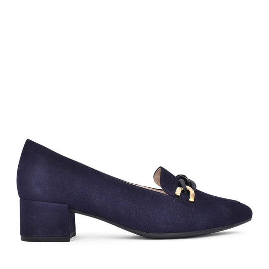 Ladies 91.441 Hoolie Slip-on Court Shoe In Navy