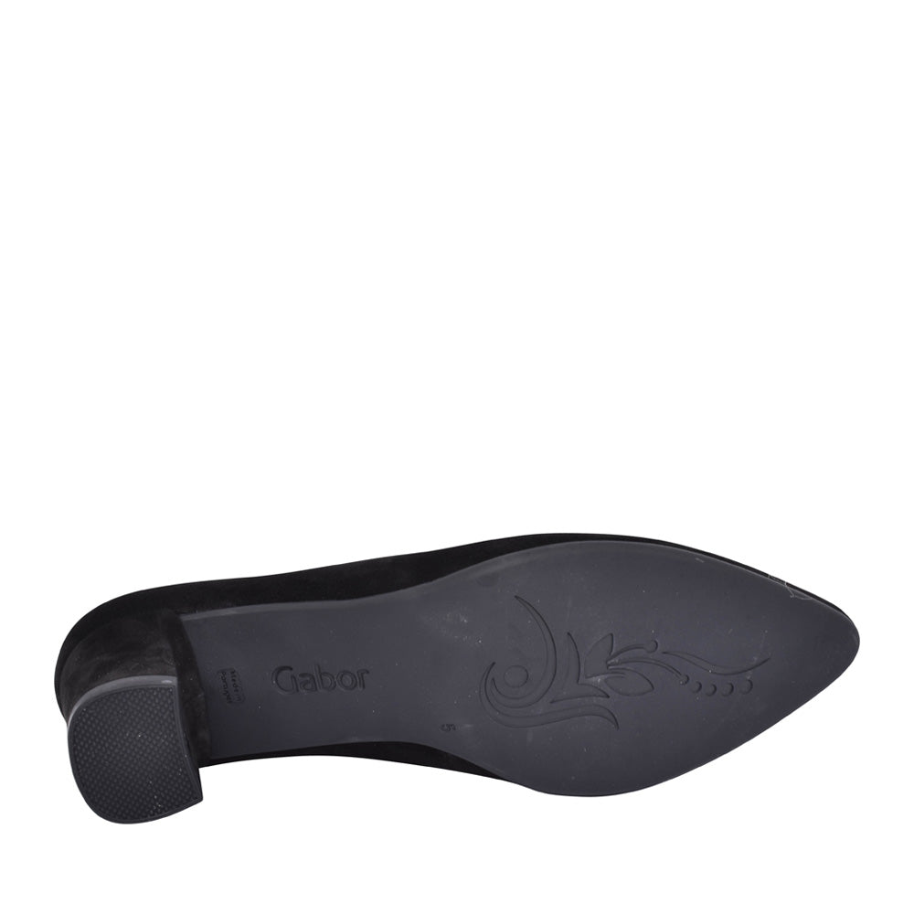 Ladies 92.151 Tanfield Court Shoe In Black