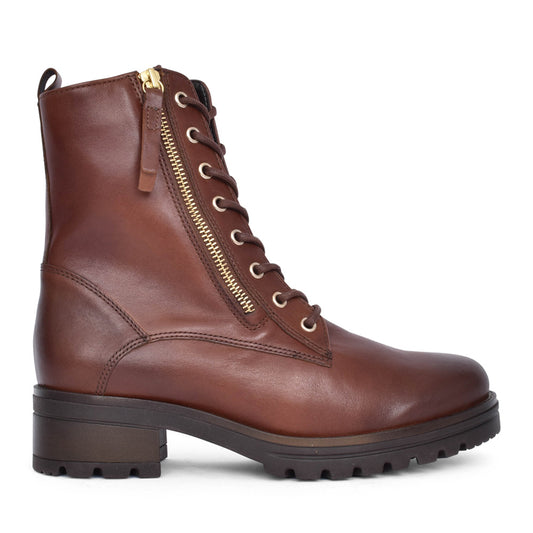Ladies 92.785 Serve Laced Ankle Boot In Brown