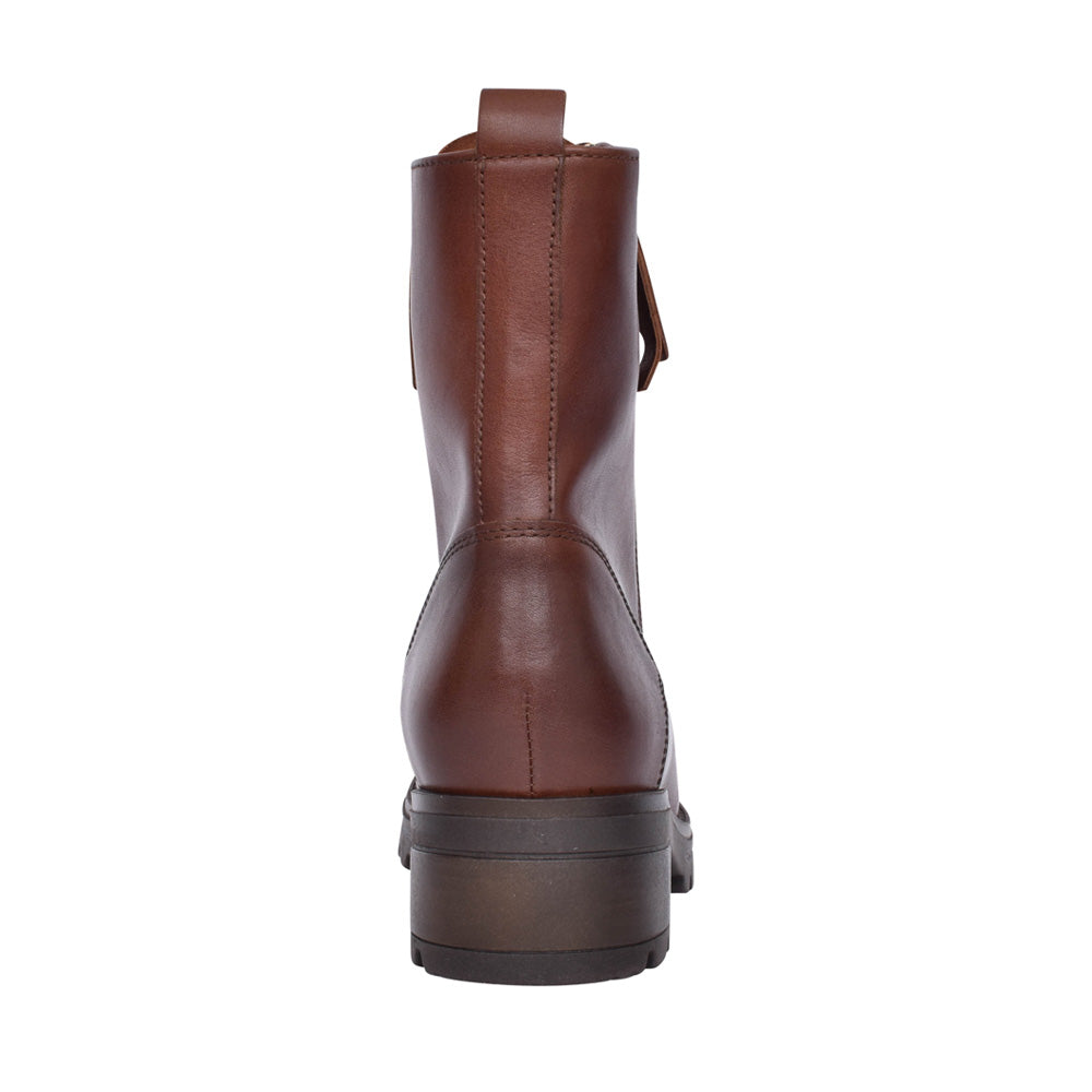 Ladies 92.785 Serve Laced Ankle Boot In Brown