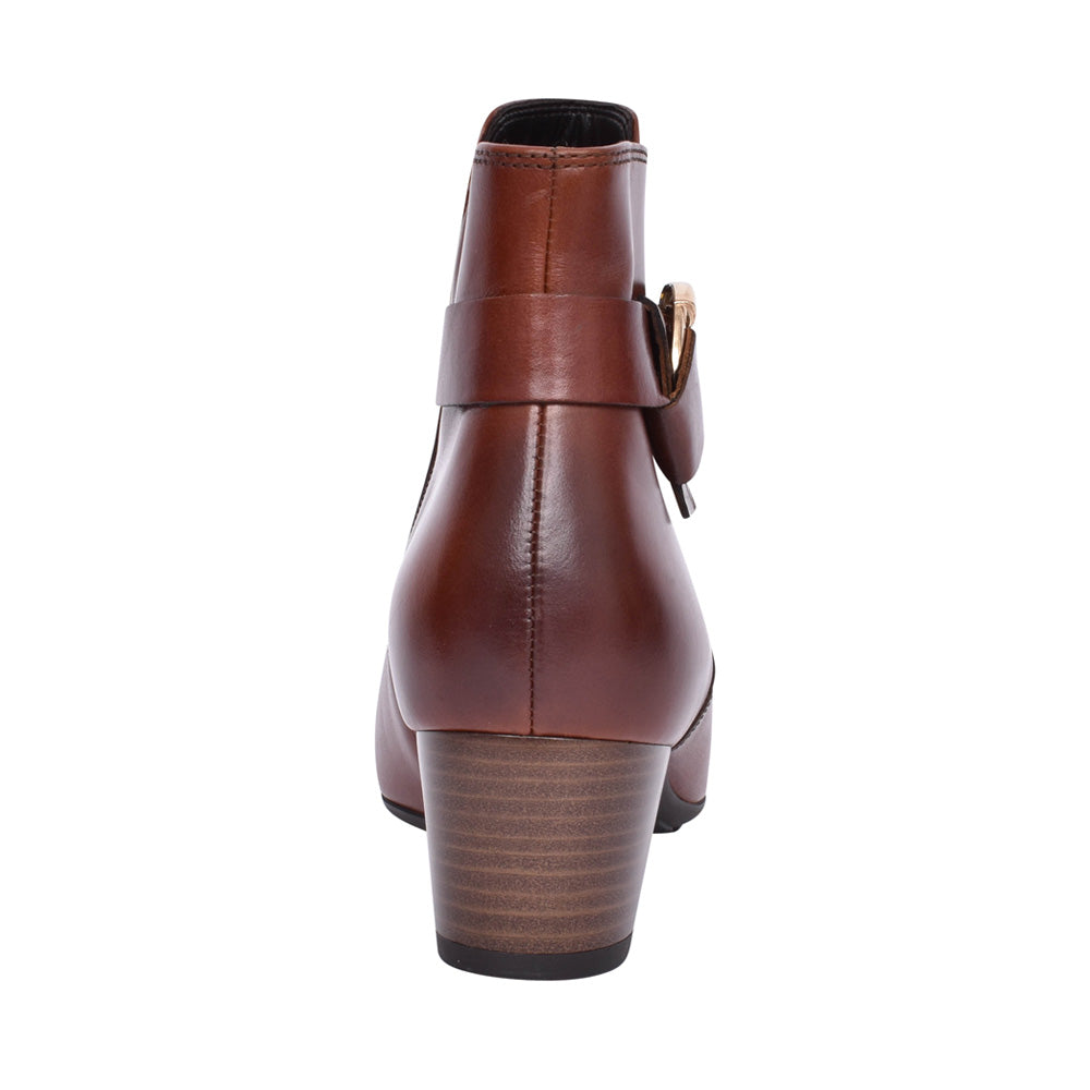 Ladies 92.824 Hemp Ankle Boot In Brown