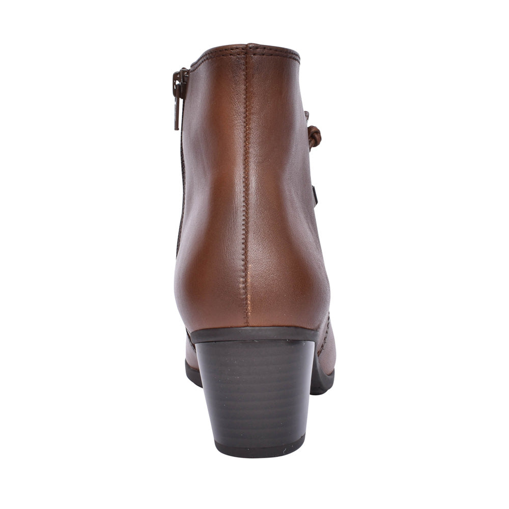 Ladies 95.522 Ela Ankle Boot In Brown