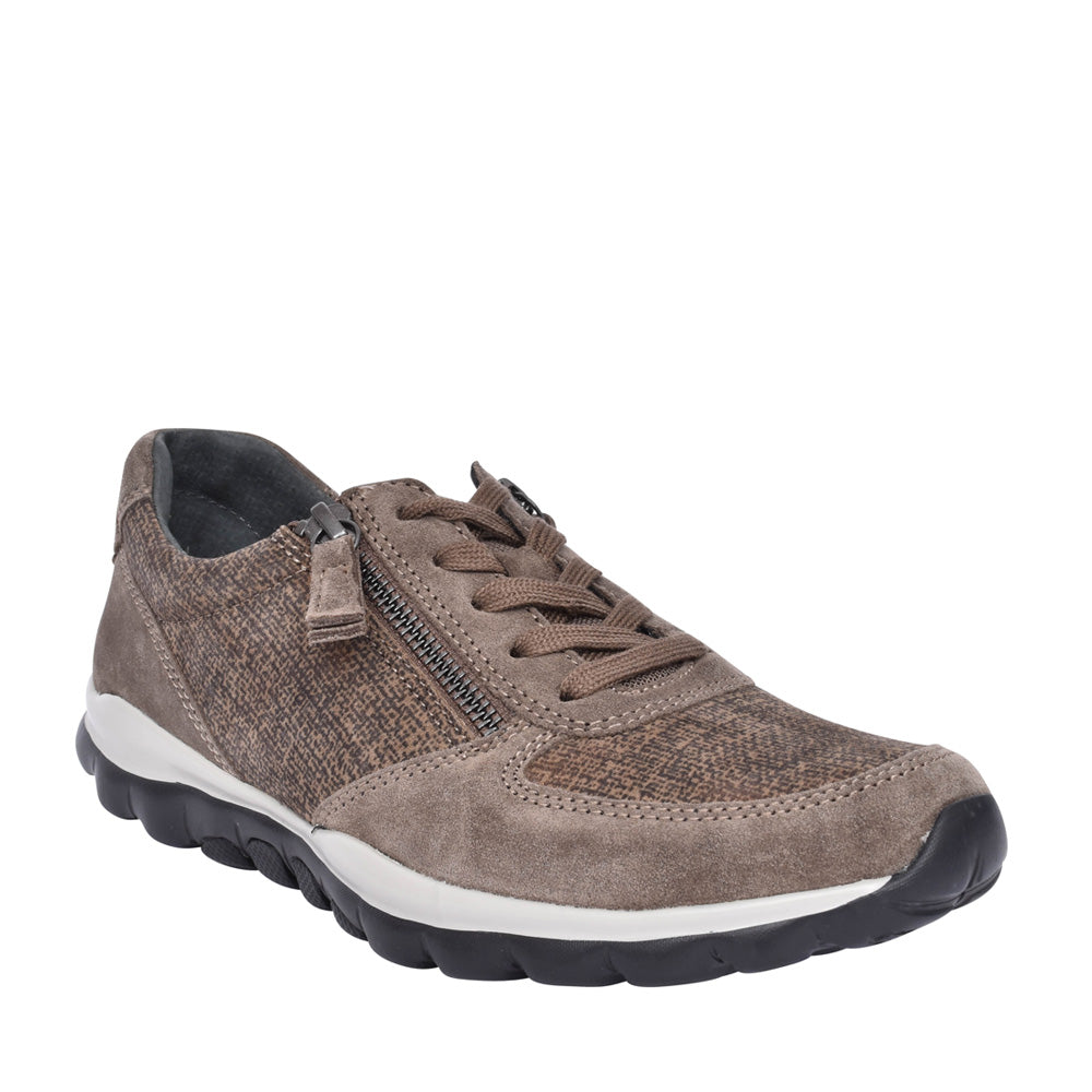 Ladies 96.968 Laced Trainer In Bronze