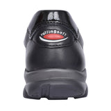 Ladies 96.968 Laced Trainer In Blk Leather