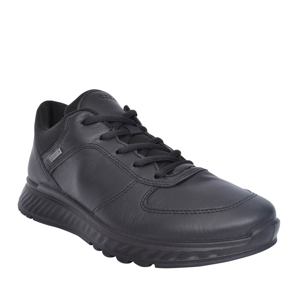 Ladies Exostride 835303 Laced Trainer In Black