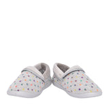 Ladies Mellow Fold Slipper In Grey