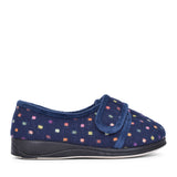 Ladies Lotty Slipper In Navy
