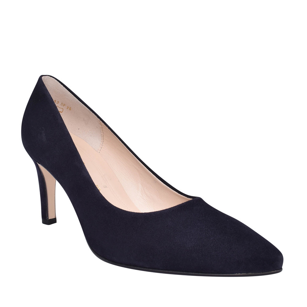 Ladies 91.380 Court Shoe In Navy
