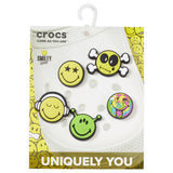 Smiley 5 Pack Jibbitz Charms In Multi-colour
