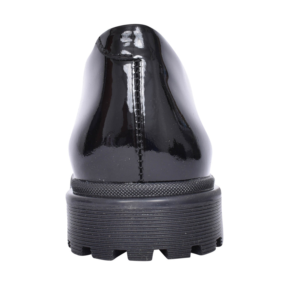 Girls Lea G4130077 Patent Laced Brogue In Blk Patent