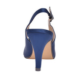 Ladies Flr039 Ankara  Sling-back Heel In Navy
