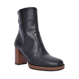 Ladies 205062 Medium Heel Ankle Boot In Black