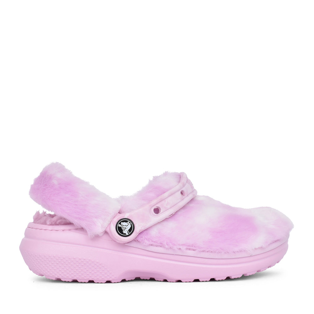 Unisex 207303 Fluffy Clog Slipper In Pink