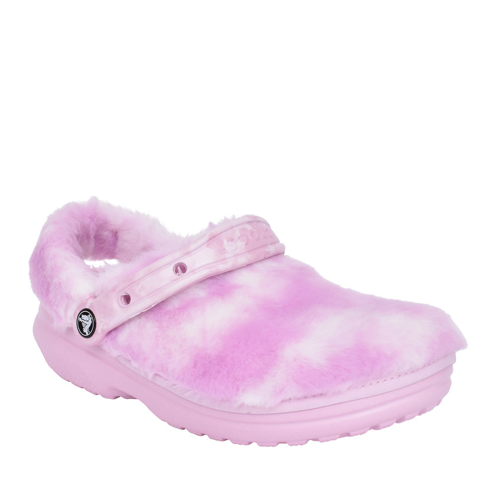 Unisex 207303 Fluffy Clog Slipper In Pink