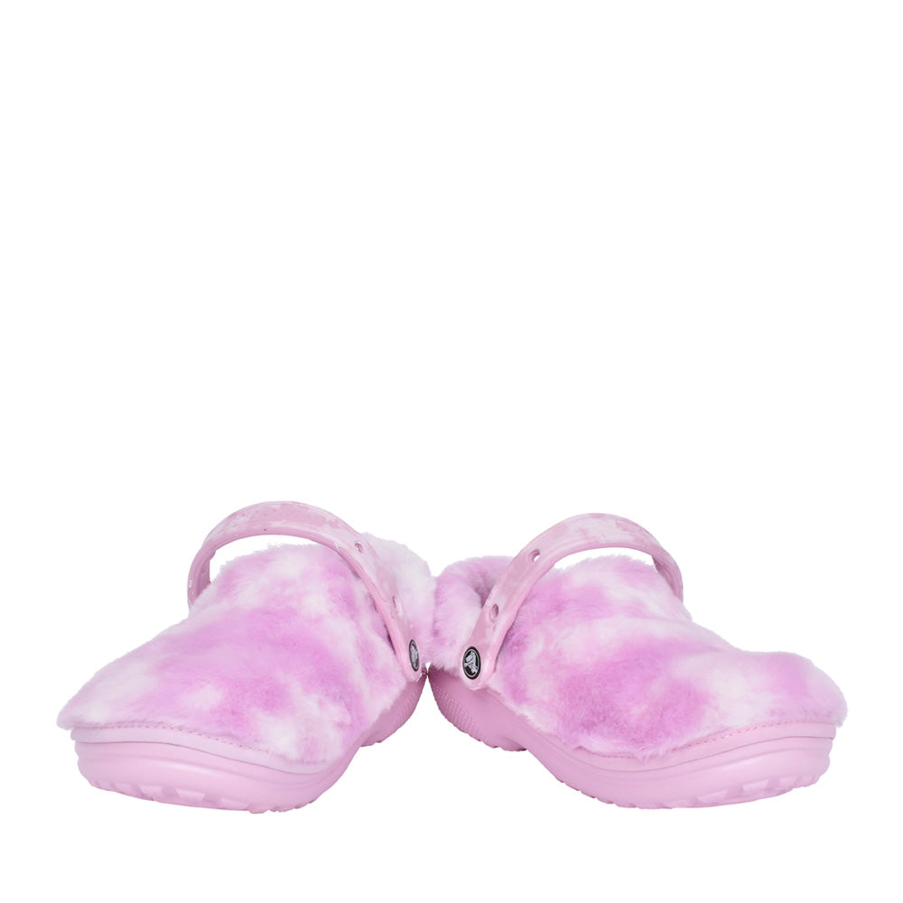 Unisex 207303 Fluffy Clog Slipper In Pink