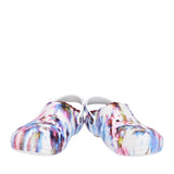 Unisex 206341 Fuzz Lined Tie Dye Clog In Multi-colour