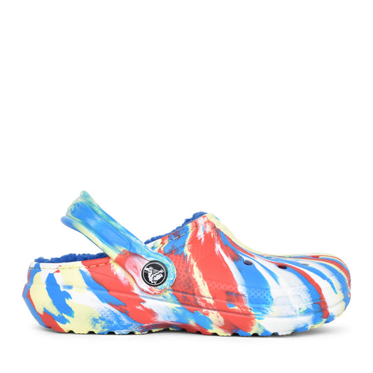 Unisex 207773 Classic Lined Marble Clog In Multi-colour