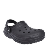 Unisex 203591 Classic Fuzz-lined Clog In Black