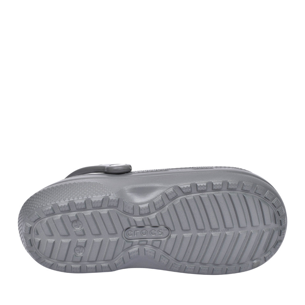 Unisex 203591 Classic Fuzz-lined Clog In Grey