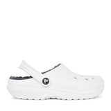 Unisex 203591 Classic Fuzz-lined Clog In White