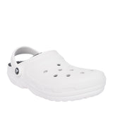 Unisex 203591 Classic Fuzz-lined Clog In White