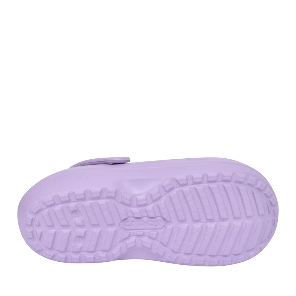 Unisex 203591 Classic Fuzz-lined Clog In Lavender