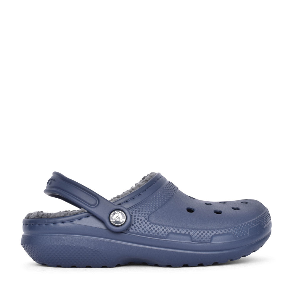 Unisex 203591 Classic Fuzz-lined Clog In Navy