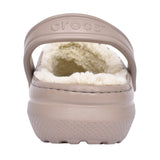 Unisex 203591 Classic Fuzz-lined Clog In Taupe