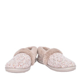 Ladies 167629 Cozy Campfire Slipper In Taupe