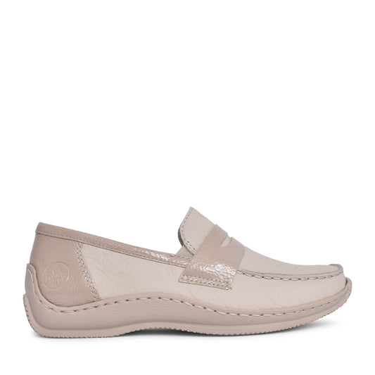 Ladies L1752 Slip-on Shoe In Beige