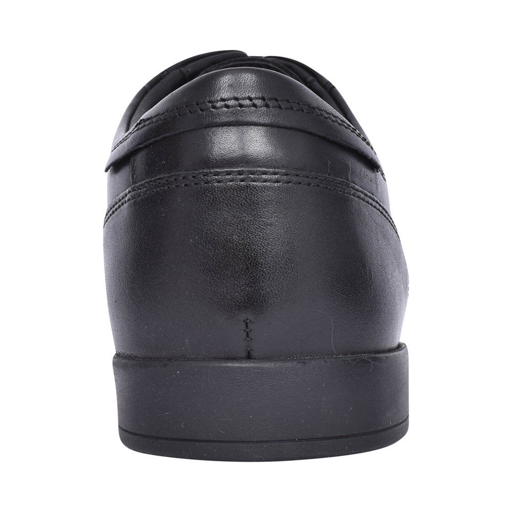 Mens Sidton Lace F-fit Laced Shoe In Blk Leather