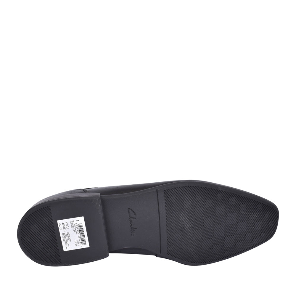 Mens Sidton Lace F-fit Laced Shoe In Blk Leather