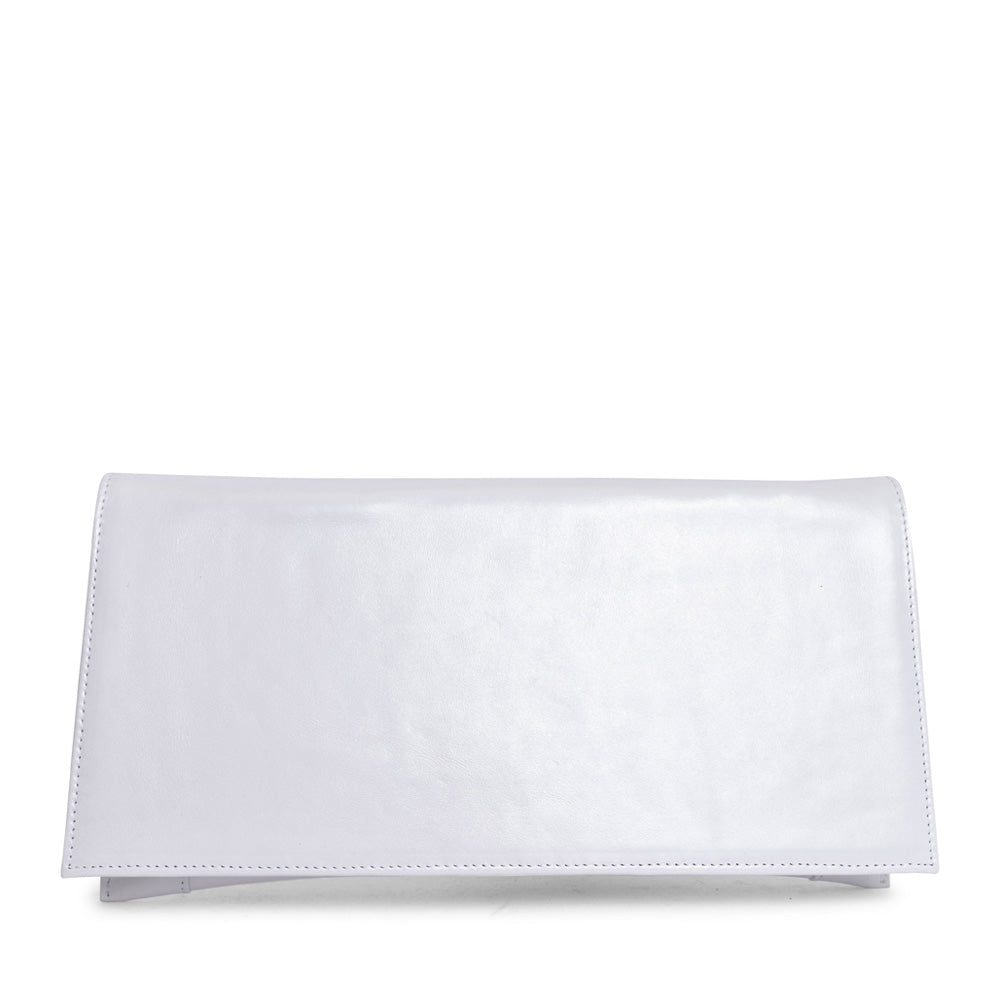 Ladies 002 Clutch Bag In White